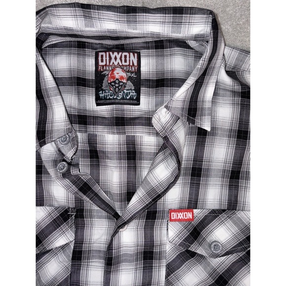 DIXXON FLANNEL BAMBOO SHORT SLEEVE THE HACIENDA SHIRT XL - Picture 2 of 8